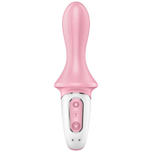SATISFYER - AIR PUMP BOOTY 5+ VIBRADOR ANAL INFLABLE ROSA