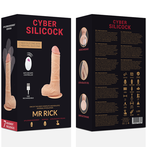 CYBER SILICOCK - REALISTICO CONTROL REMOTO MR RICK